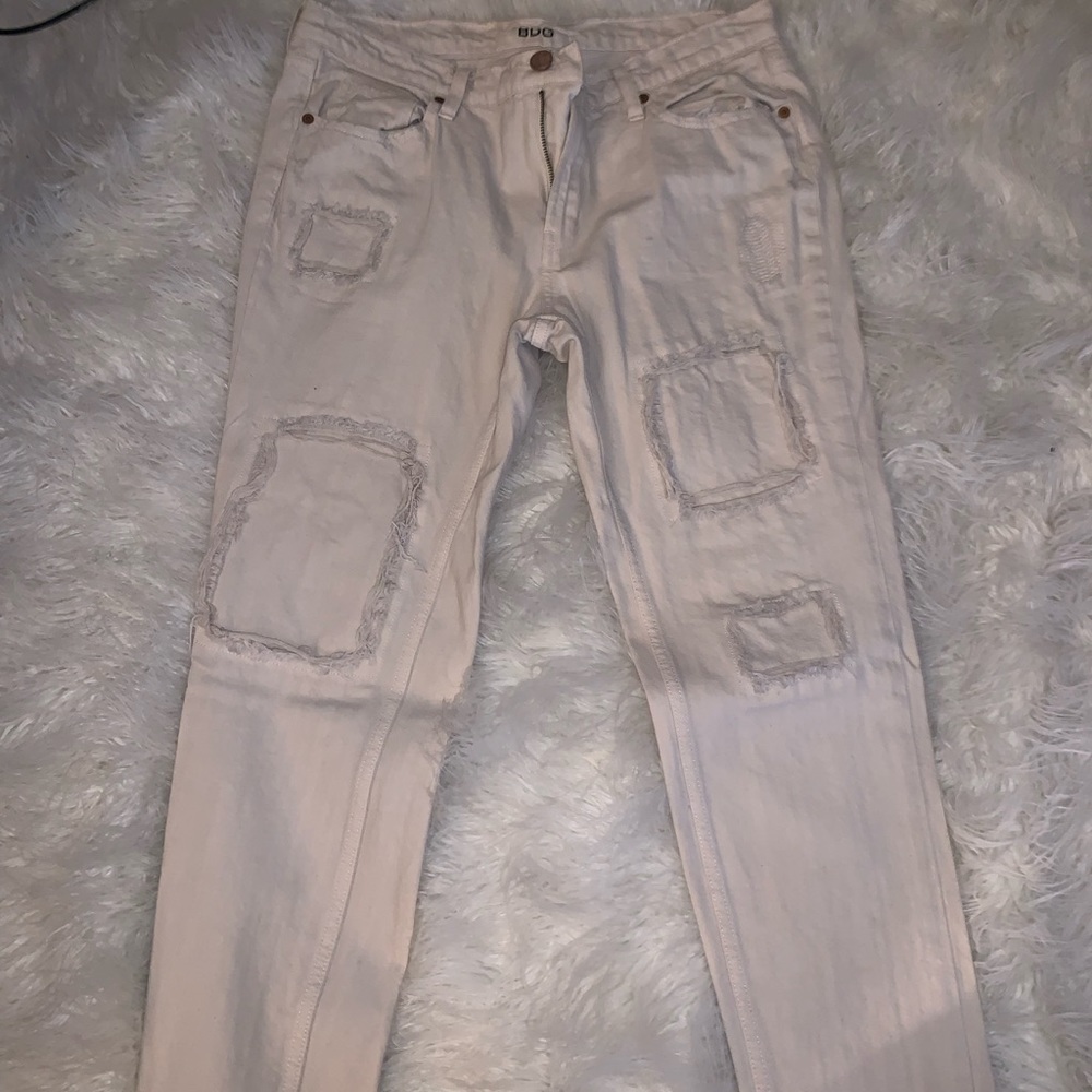 Boyfriend jeans (cream color)
